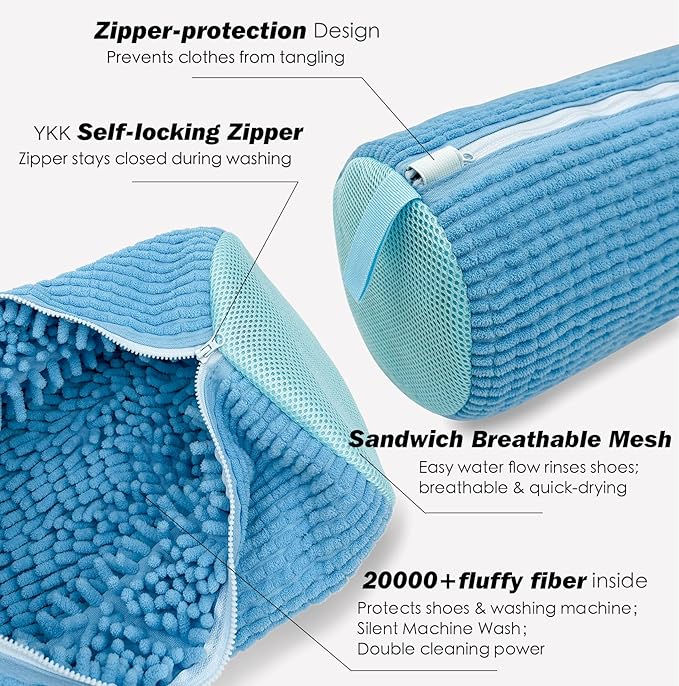Shoe Washing Machine Bag, Laundry Shoe Bag - Image 4