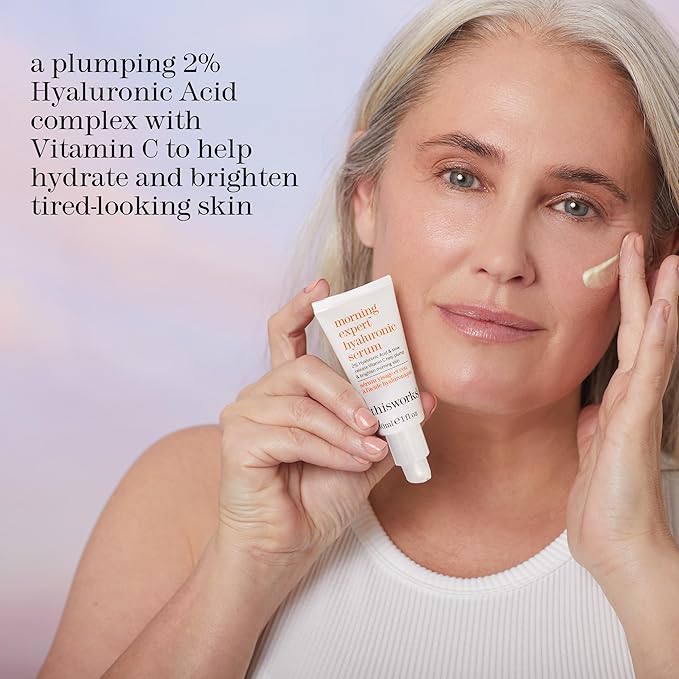 This Works Morning Expert Hyaluronic Serum 1 Oz