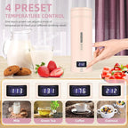 Travel Electric Kettle Portable Small Mini Tea Coffee Kettle Water Boiler - Image 2