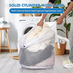 3Pcs Mesh Laundry Bags Washing Machine Mesh Wash Bags Jumbo - Image 2