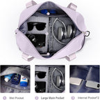Travel Duffel Bag, Sports Tote Gym Bag, Shoulder Weekender Overnight Bag - Image 6