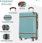Merax Suitcase Set 24 inches Expandable Luggage - Image 3