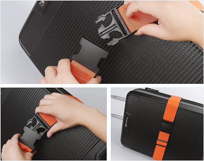 4Pcs Luggage Straps for Suitcase Travel Accessories TSA Approved, 80In Long - Image 9