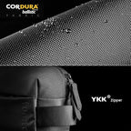 tomtoc Compact EDC Sling Bag, Minimalist Chest Shoulder Backpack Crossbody Bag - Image 6