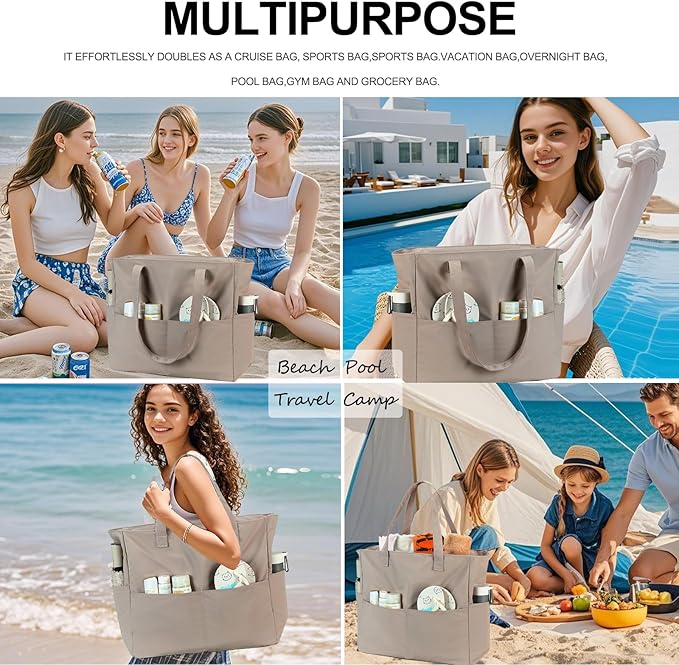 Waterproof Beach Tote Pool Bags - Image 5