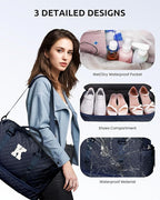 Gifts for Girls-Initial Duffle Bag - Image 6