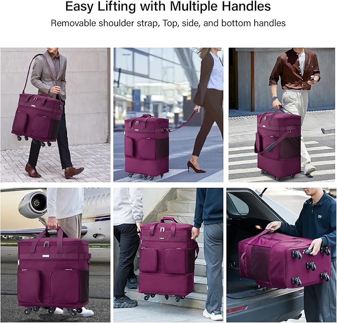Hanke Expandable Collapsible Luggage - Image 7