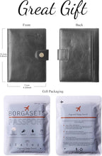 Genuine Leather Passport Case, RFID Passport Cover - Image 7