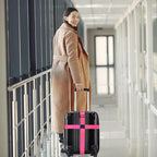 Luggage Straps for Suitcases TSA Approved Travel Belt 4 Pack by Chelmon - Image 7