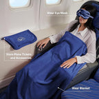 Travel Blanket, Ultra-Soft, Warm & Lightweight Travel Blanket Airplane - Image 4