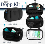 Toiletry Bag Kit Set: Hanging Travel Toiletry Bag + 311 TSA Cosmetic Liquid Bag - Image 4