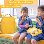 NOL Nylon Waterproof Kids Lunch Bag, Insulated Lunch Bag, Lunch box Cooler - Image 5