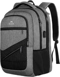 MATEIN 17 Inch Work Backpack for Men Women, Water Resistant Practical Travel by MATEIN