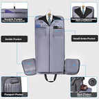 Travel Garment Duffle Bag with Laptop Compartment, RFID Blocking Convertible - Image 3