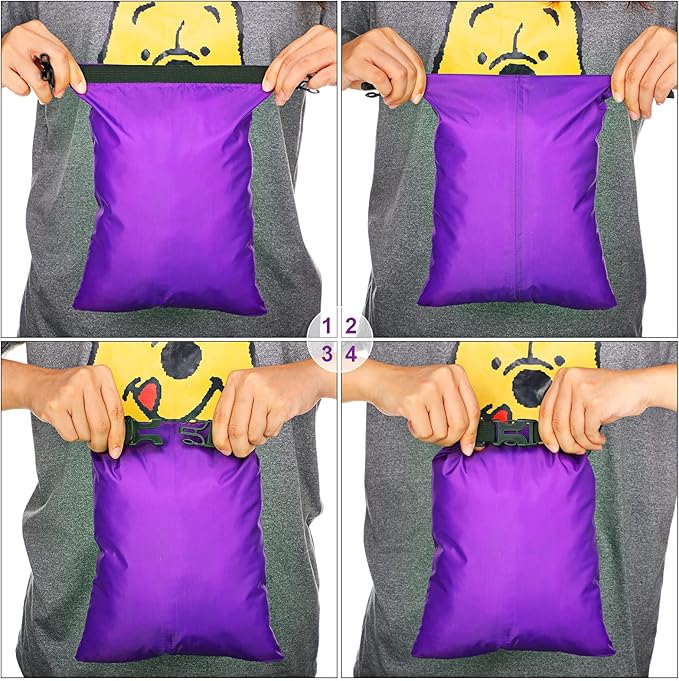 Shappy Waterproof Dry Bag Set 6 Sizes Lightweight Sacks and Long Adjustable - Image 4