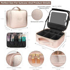 MOMIRA Travel Makeup Bag Cosmetic Bag Makeup Organizer Bag - Image 3