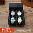 Watch Roll Travel Case for 4 Watchs Storage and Organizer-Secure Storage - Image 7