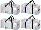 4 Pcs 24 Gallon Large Moving Bags by Clysee