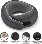 WANDER PLUS® Genuine Travel Pillow, 100% Pure Memory Foam Neck Pillow - Image 3