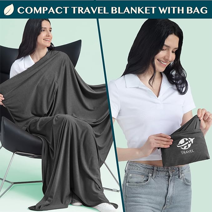PAVILIA Travel Blanket Airplane Compact - Image 2