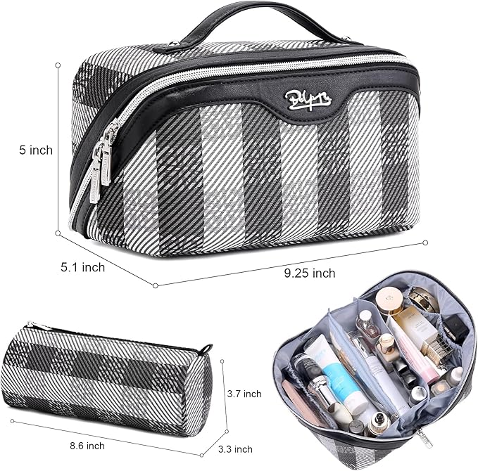 BOYATU Makeup Bag Travel Cosmetic Bag: 3 Pcs Set Portable Make up Bags - Image 7