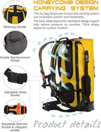 IDRYBAG Waterproof Backpack for Men 20L/30L/40L, Floating Dry Bag Kayak - Image 2