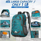 IGOLUMON Hiking Backpack 40L Packable Lightweight Camping Backpack Men Women - Image 5