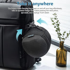 Travel Neck Pillow 100% Memory Foam – Airplane & Car Travel Essentials Kit - Image 7