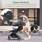 Gravity Folding Baby Stroller - Image 9