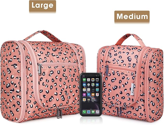Narwey Hanging Cheetah Toiletry Bag - Image 2