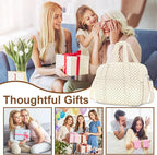 Corduroy Lunch Box Lunch Bag for Women Adults Men, Cute Insulated Work Reusable - Image 9