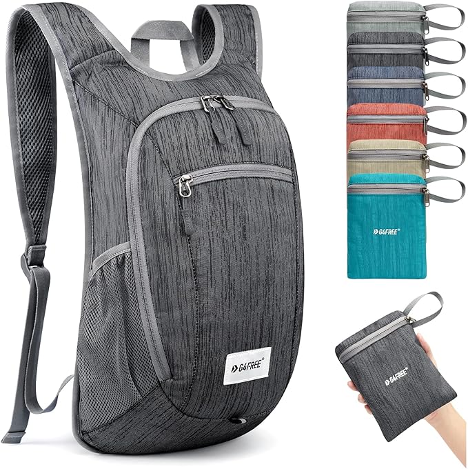 G4Free 10L/15L Hiking Backpack Lightweight Packable Hiking Daypack Small Travel - Image 6