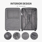 LEVEL8 Grace Luggage, 28 Inch Hardside Suitcase, Abs+Pc Harshell Spinner Luggage - Image 4