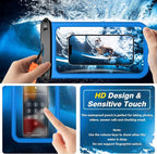 Temdan 2 Pcs Waterproof Phone Pouch, Universal IPX8 Waterproof Cell Phone Case - Image 4