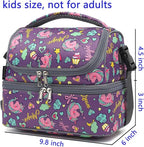 FlowFly Double Decker Cooler Insulated Lunch Bag Large Tote - Image 3