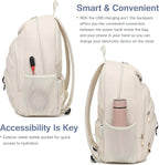 Boavan Laptop Backpack for women, 15.6 inch Laptop Bag - Image 6