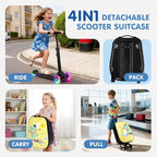 smilesun 4-in-1 Detachable Scooter Luggage - Image 2