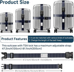 Travel Inspira Luggage Straps - Image 5