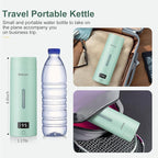 Sekaer Travel Electric Tea Kettle Portable Small Mini Coffee Kettle, - Image 5