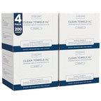 Clean Skin Club Clean Towels XL®, 100% USDA Biobased Face Towel, Disposable by CLEANSKINCLUB