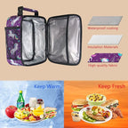 Hap Tim Kids Lunch Box for Girls Boys, Reusable Lunch Bag for Kids, Spacious - Image 4