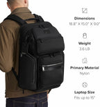 TUMI - Alpha Bravo Nomadic Backpack - Men's Durable Carry On Bag - 18.8" X - Image 10