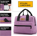 HOMESPON Insulated Lunch Bag for Women Men Lunch Box Cooler Lunch Tote for Work - Image 2