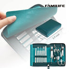 FAMILIFE Nail Kit, Professional Manicure Set Manicure Kit, 11 in 1 Stainless - Image 6