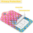 2 Pack Mermaid Scales Luggage Tags - Image 4