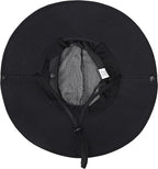 Womens Summer Sun Hat Beach Hat Wide Brim Outdoor UV Protection Hat Foldable - Image 6