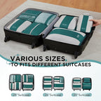 8 Set Compression Packing Cubes - Image 7