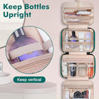 Wedama Toiletry Bag for Women, Large Cosmetic Travel Bag, Hanging Toiletry Bag - Image 6