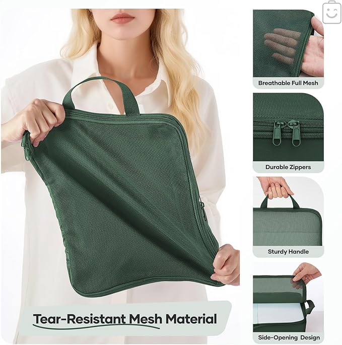 Veken 11 Set Compression Packing Cubes - Image 5