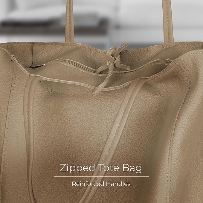 Italian Calf Leather Tote for Women - Image 3
